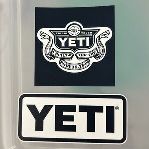 Yeti Stickers - Pack Of Two